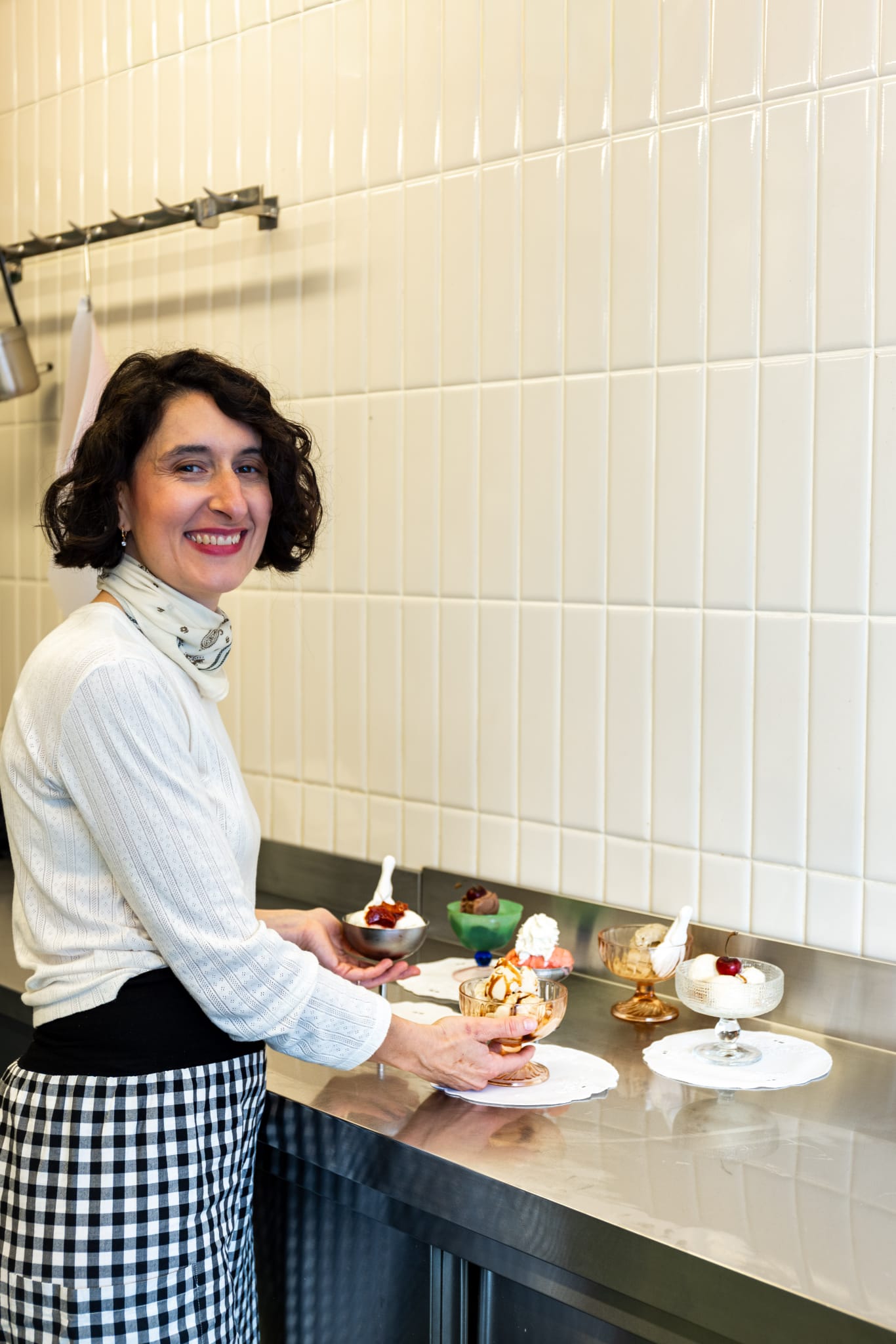 Yonith Benhamou, fondatrice de Seeds, dans son atelier